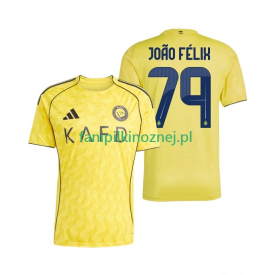 Koszulka Al Nassr Joao Felix 79 2025-2026 Domowa Krótkie Rękawy ,Męska